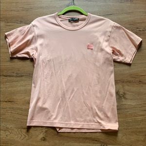 acne studios pink tee shirt